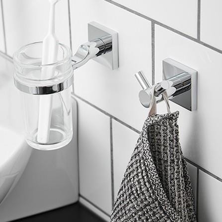 Miller Robe Hook Miller Atlanta Double Hook in Chrome