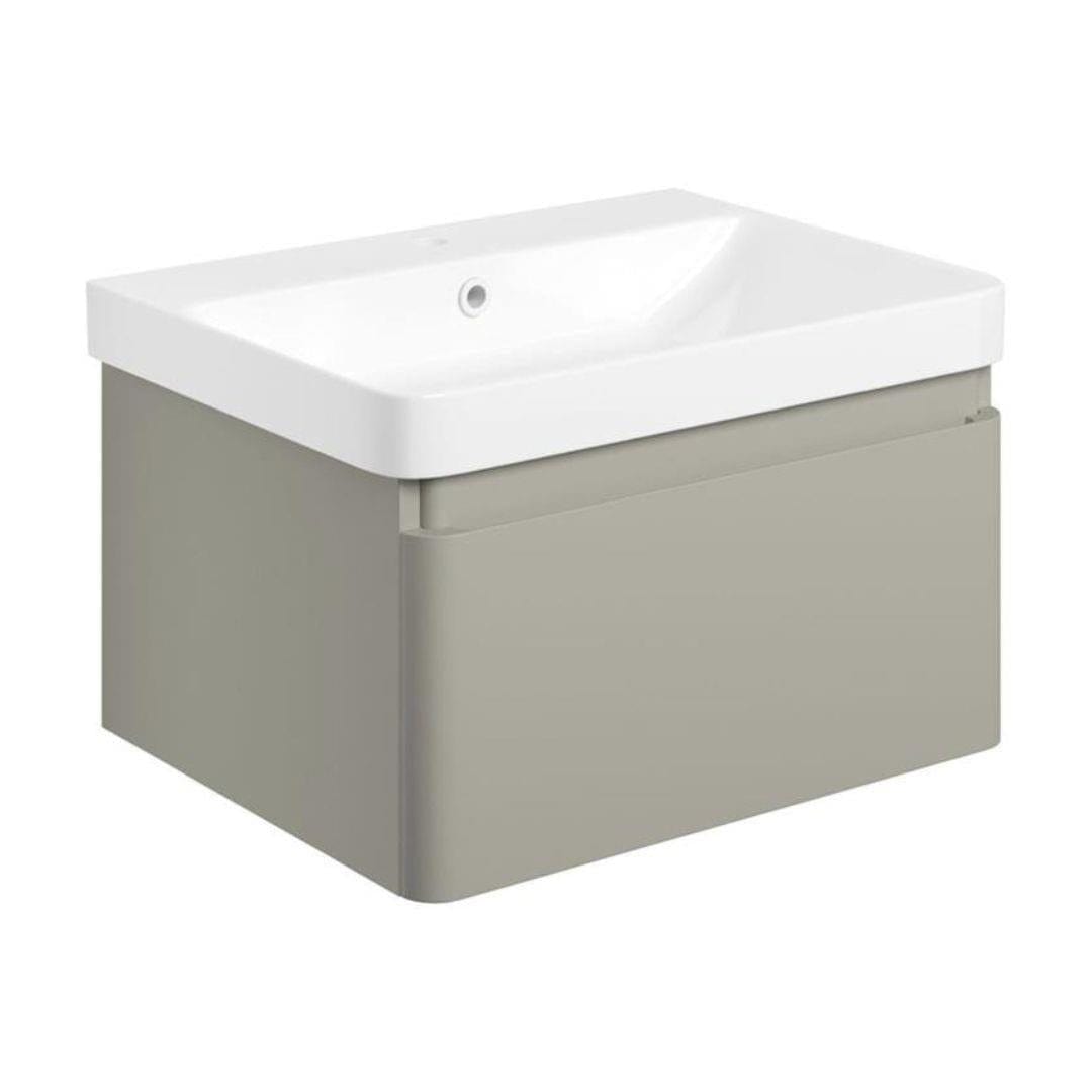 Aquarius Wall Mounted Vanity Unit Aquarius Sophie 605mm Vanity Unit and Tall Boy Set with Finishes