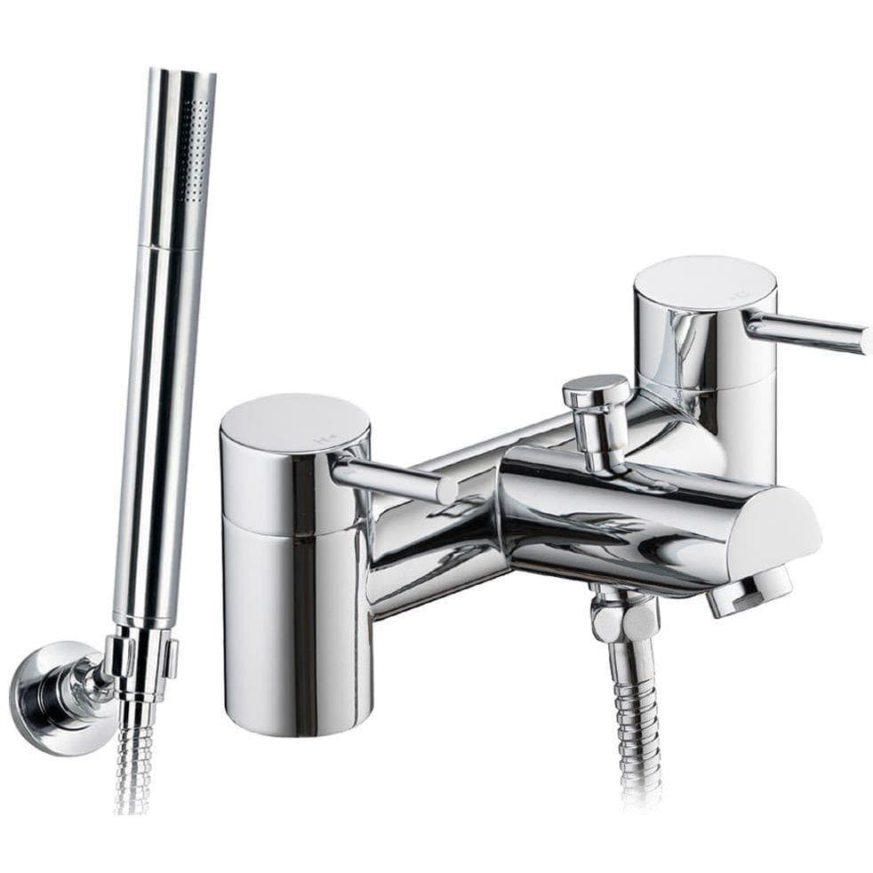 Imex Bath Shower Mixer Imex Arco Bath Shower Mixer Tap with Kit in Chrome