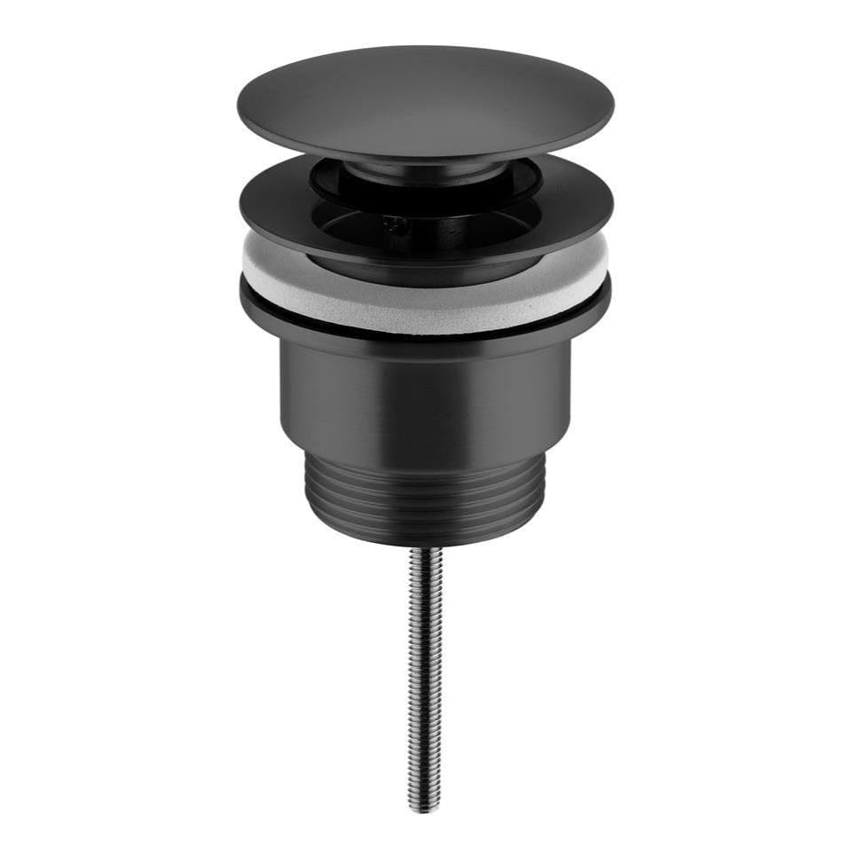 Aquarius Basin Waste Gunmetal Grey Aquarius FT Universal Click Clack Basin Waste