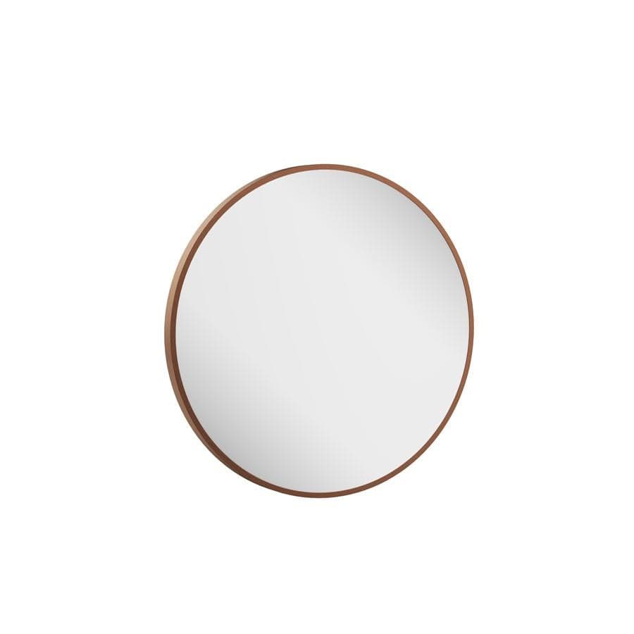 Crosswater Standard Mirror 600mm / Brushed Bronze Crosswater Infinity Round Framed Mirror