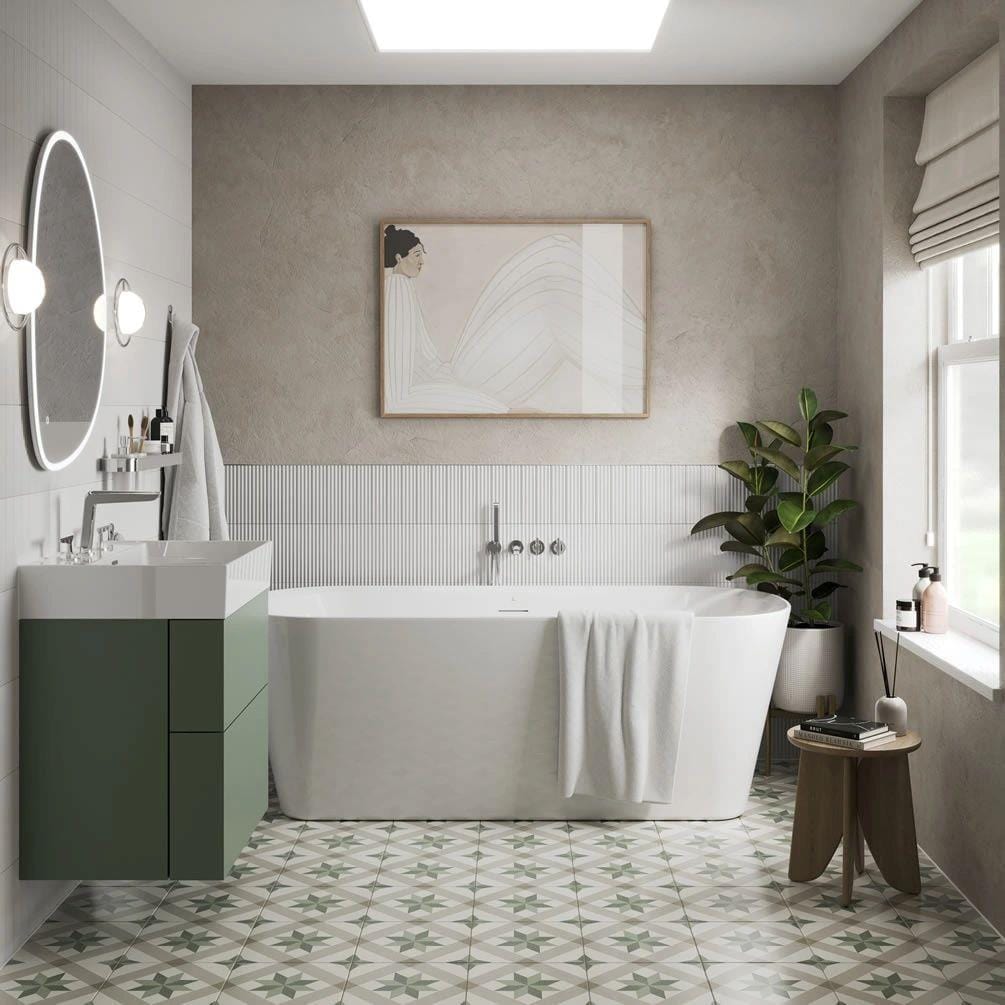 Crosswater Modern Freestanding Bath Crosswater Carne Freestanding Bath