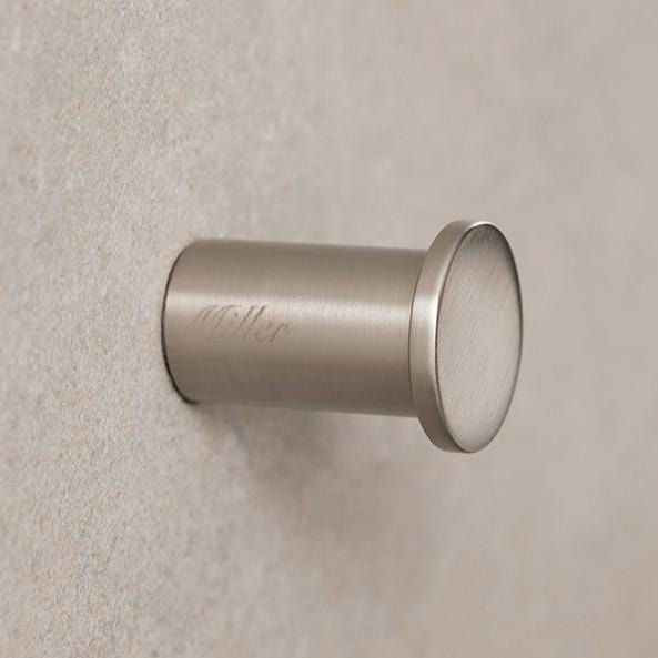 Miller Robe Hook Brushed Nickel Miller Boston/Miami Single Robe Hook