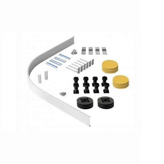 Aquarius Shower Tray Accessory Quadrant up to 1200 x 1000mm Aquarius Vital Riser Leg and Panel Pack for Vital Shower Trays