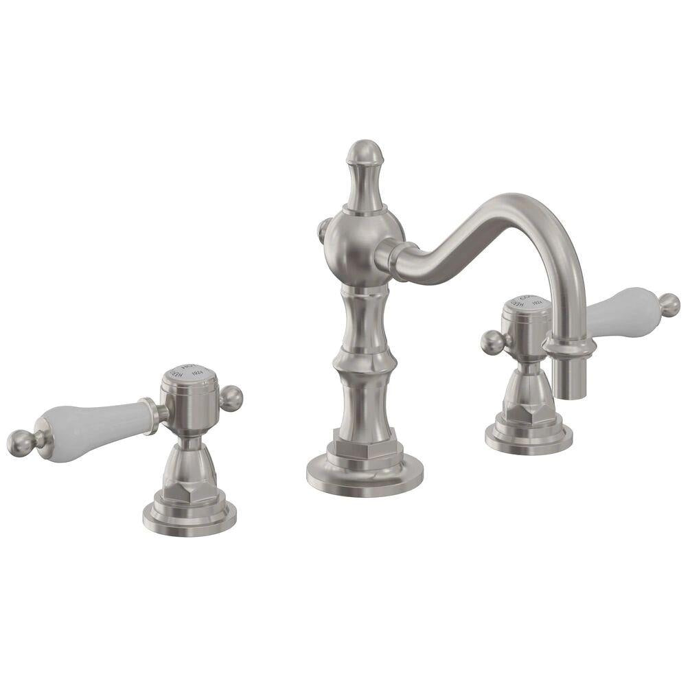 Heritage Glastonbury 3 Tap Hole Swivel Spout Basin Mixer Tap