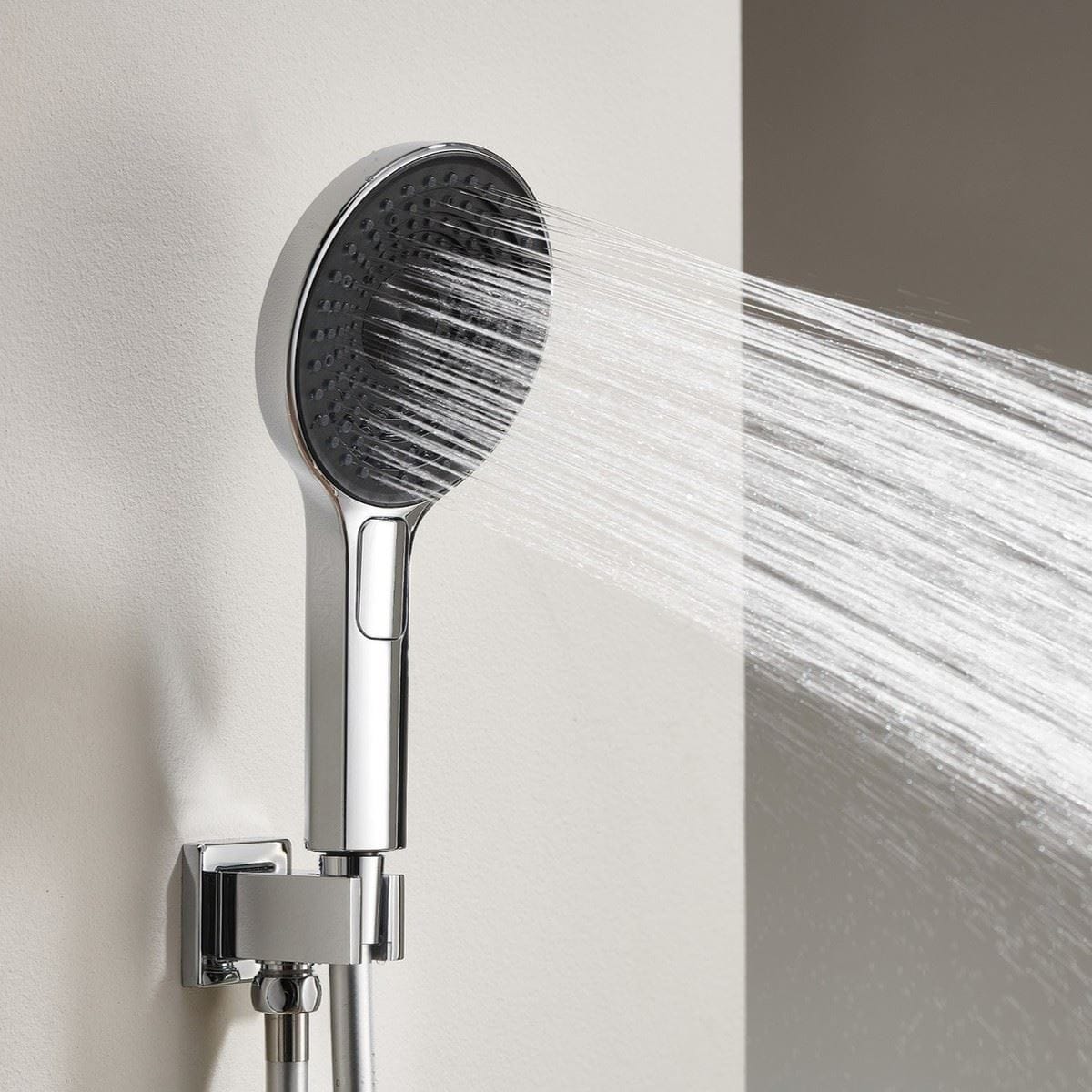 TED Shower Handset TED Venn 3 Function Shower Handset with Outlet, Bracket and Hose