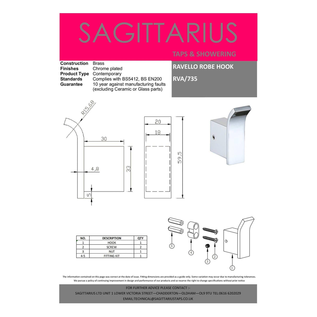 Sagittarius Robe Hook Sagittarius Ravello Robe Hook