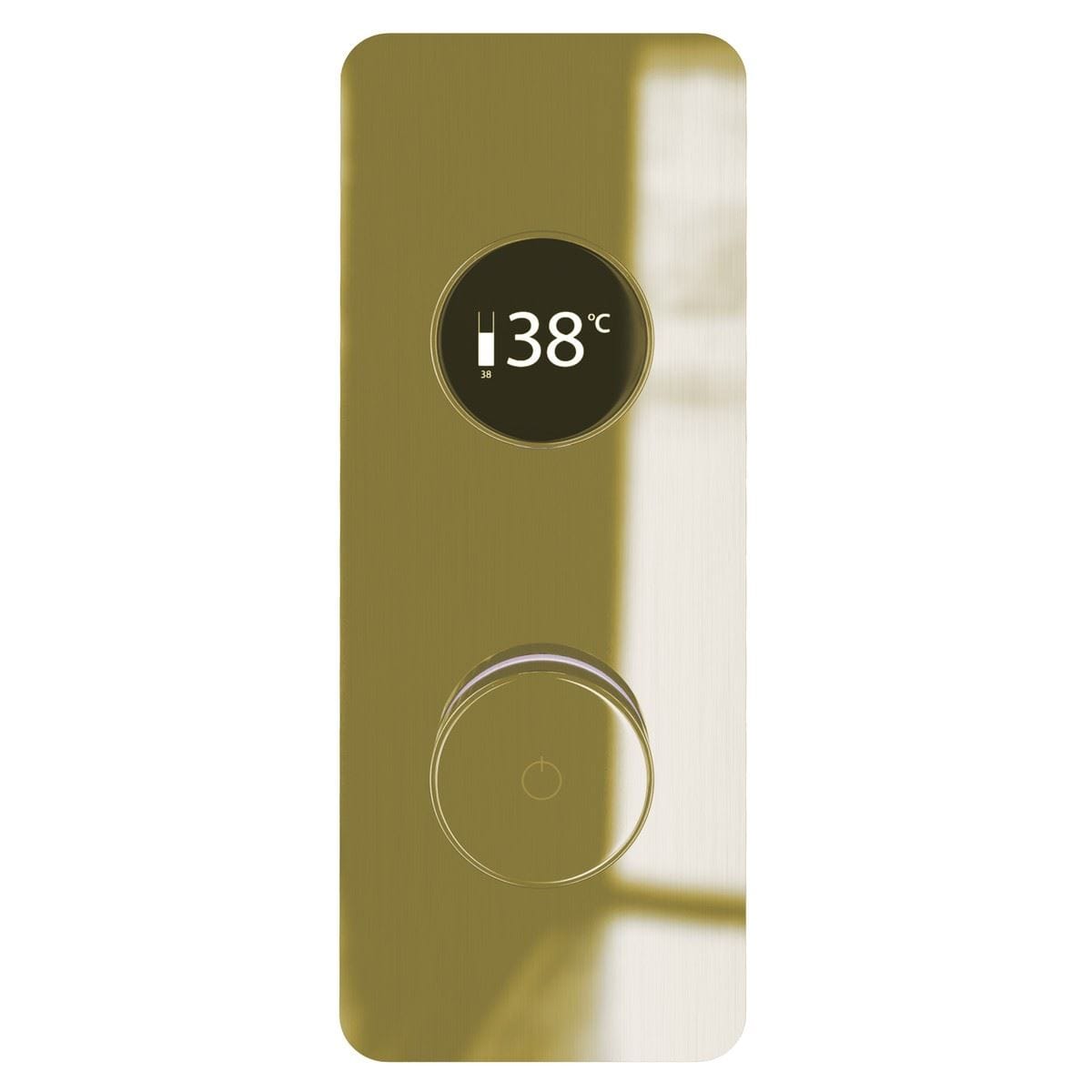 TED Togo 2/3 Outlet Concealed Digital Shower Valve with Square Plate