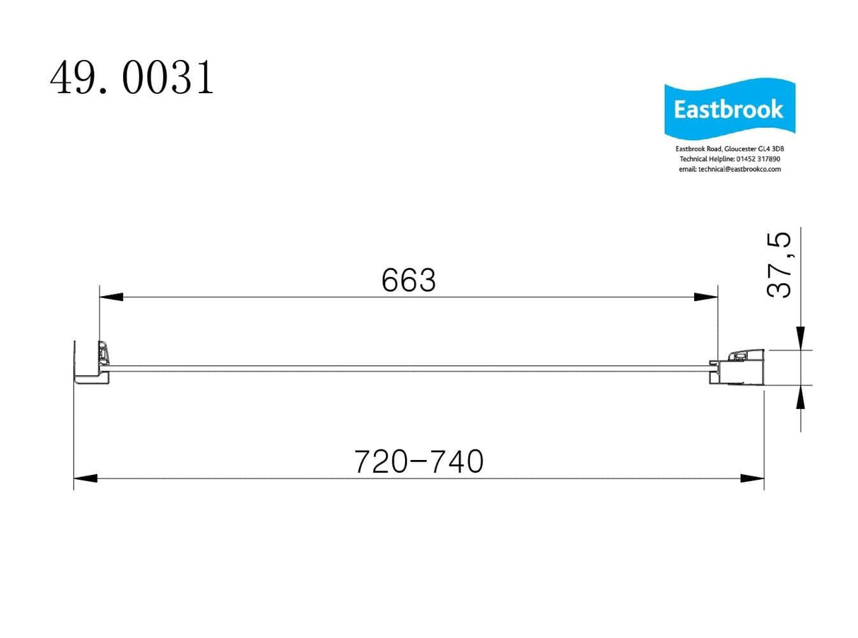 Eastbrook Side Panel Eastbrook Vantage 2000 Side Panel