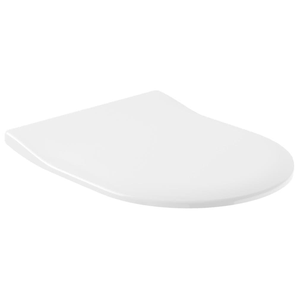 Villeroy & Boch Toilet Seat Villeroy & Boch Subway 2.0 Slimline Soft Close, Quick Release Toilet Seat in White Alpin