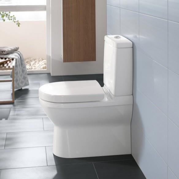 Villeroy & Boch Close Coupled Toilet Villeroy & Boch O.novo Close Coupled Toilet with Soft Close Seat
