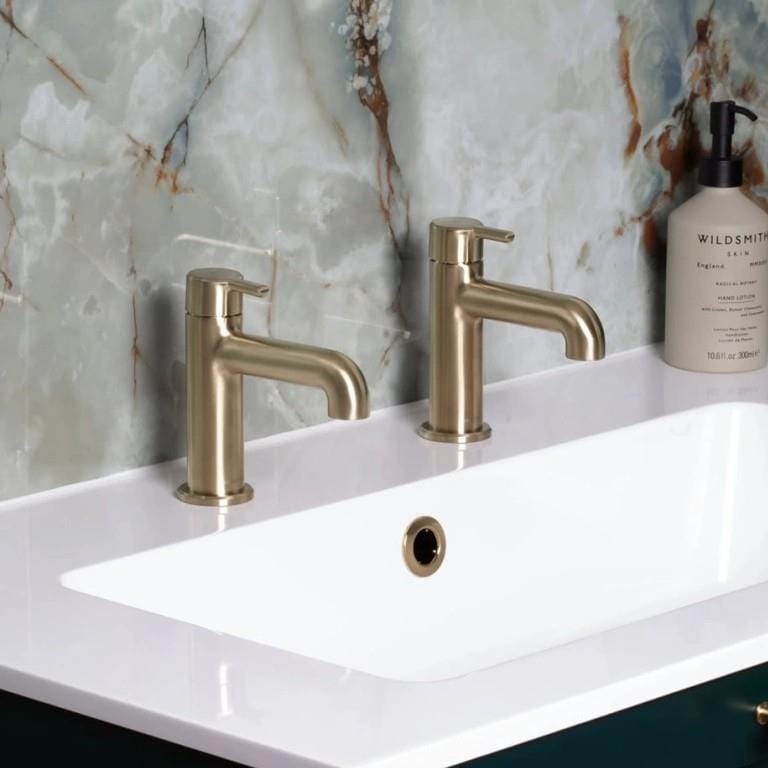 Heritage Pillar Basin Tap Heritage Dartmouth Basin Pillar Taps (Pair)