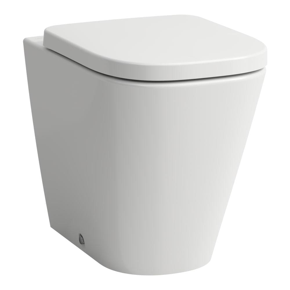 Laufen Back To Wall Toilet Laufen Meda Rimless Silent Flush Back to Wall Toilet with Soft Close Seat