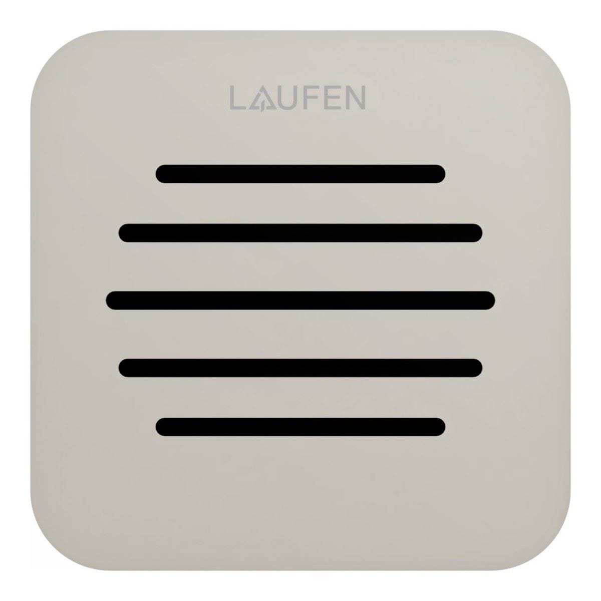 Laufen Wetroom Accessory Matt Beige Laufen Marbond Alternative Shower Tray Waste Cover with Line Design