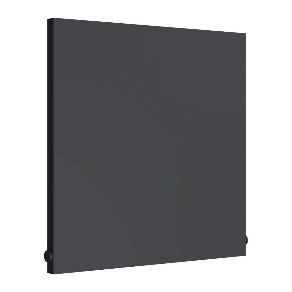 Reina Panel Radiator 600 x 600mm / Anthracite Reina Slimline Horizontal Central Heating Flat Panel Radiator