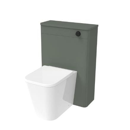 Saneux WC Back To Wall Unit Matte Sage Saneux Hyde WC Unit - 600mm Wide