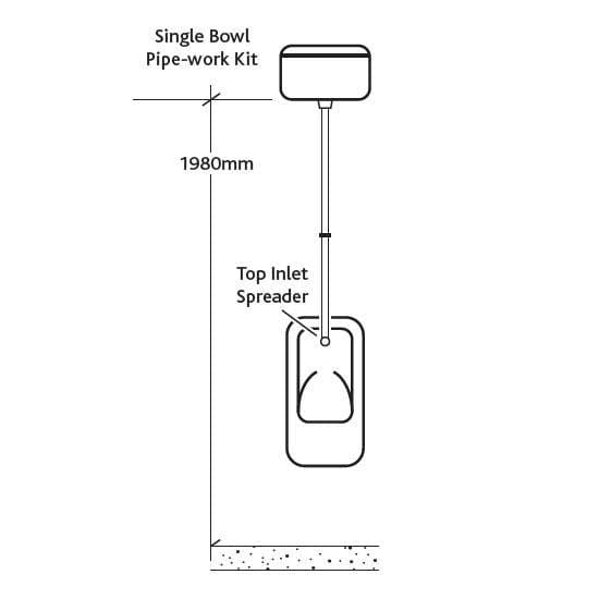 RAK Urinal RAK Urinal Auto Cistern Pack including Pipework