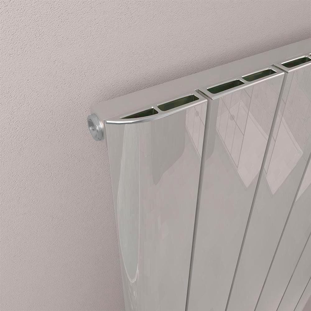 Eastbrook Panel Radiator Eastbrook Peretti Straight Horizontal Aluminum Radiator in Polished Aluminum