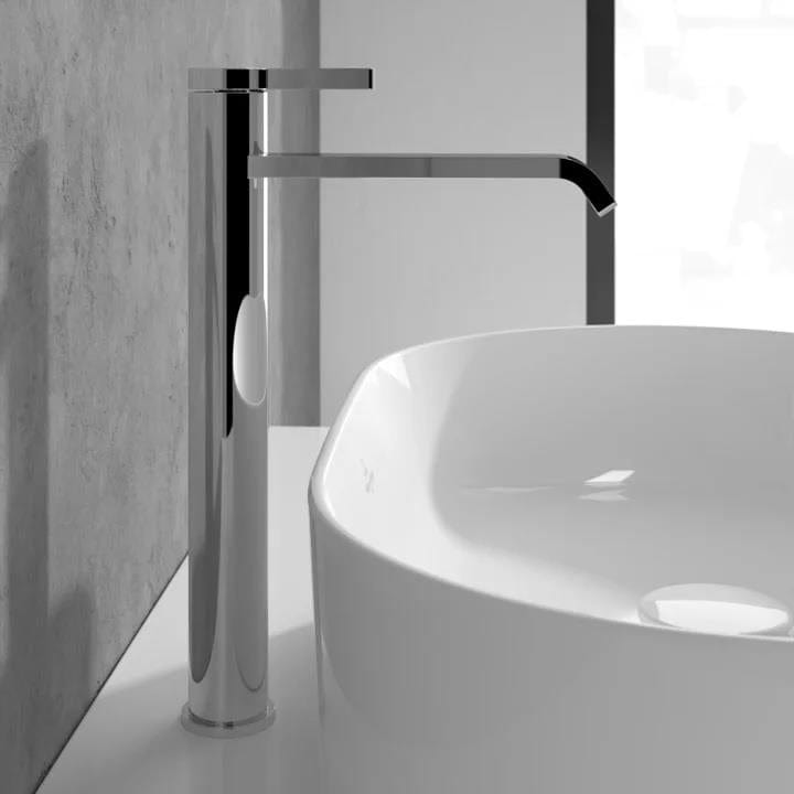 Villeroy & Boch Tall Basin Tap Villeroy & Boch Dawn Tall Single Lever Basin Mixer Tap