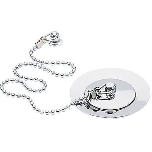 Heritage Basin Waste Chrome / Metal Plug Heritage Basin Waste with Stowaway Plug and Chain