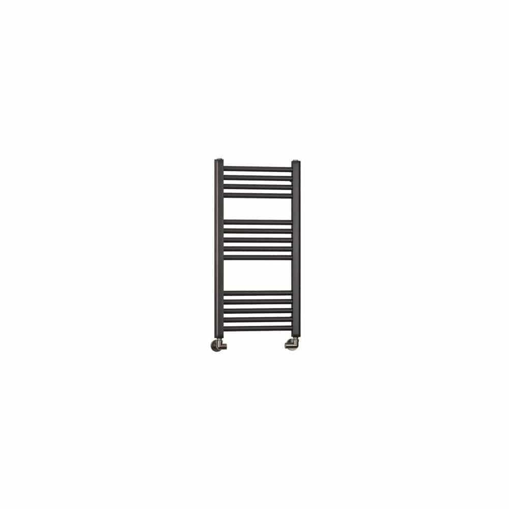 Eastbrook Ladder Rail Eastbrook Wendover Straight Heated Towel Rail in Brushed Gunmetal