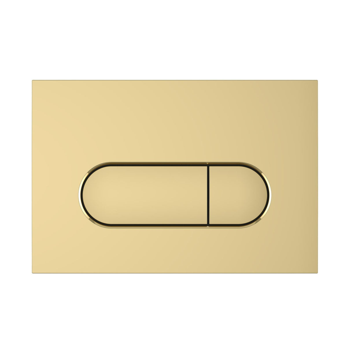 Vitra Flush Plate Soft Gold VitrA Loop Round Mechanical Flush Plate