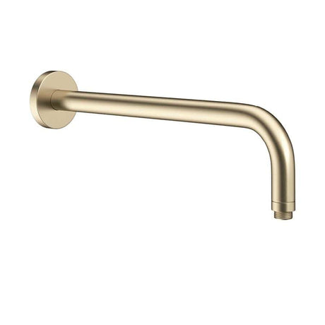 Crosswater Fixed Shower Arm Brushed Brass Crosswater MPRO Wall Mounted Shower Arm
