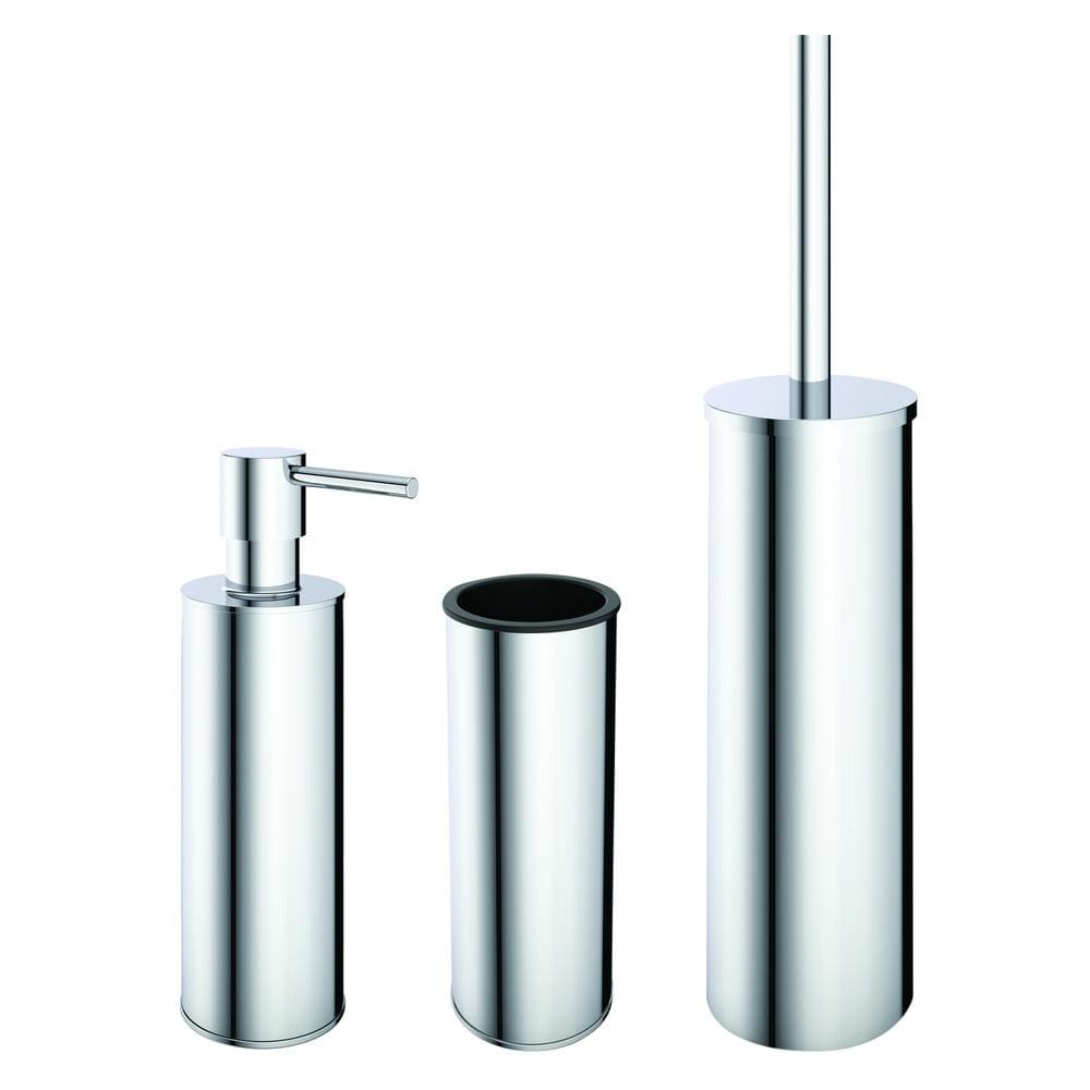 Crosswater Accessory Set Chrome Crosswater MPRO Floorstanding Accessory Set