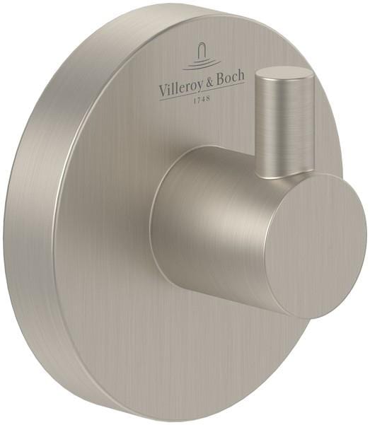 Villeroy & Boch Robe Hook Brushed Nickel Matt Villeroy and Boch Elements - Tender Robe Hook