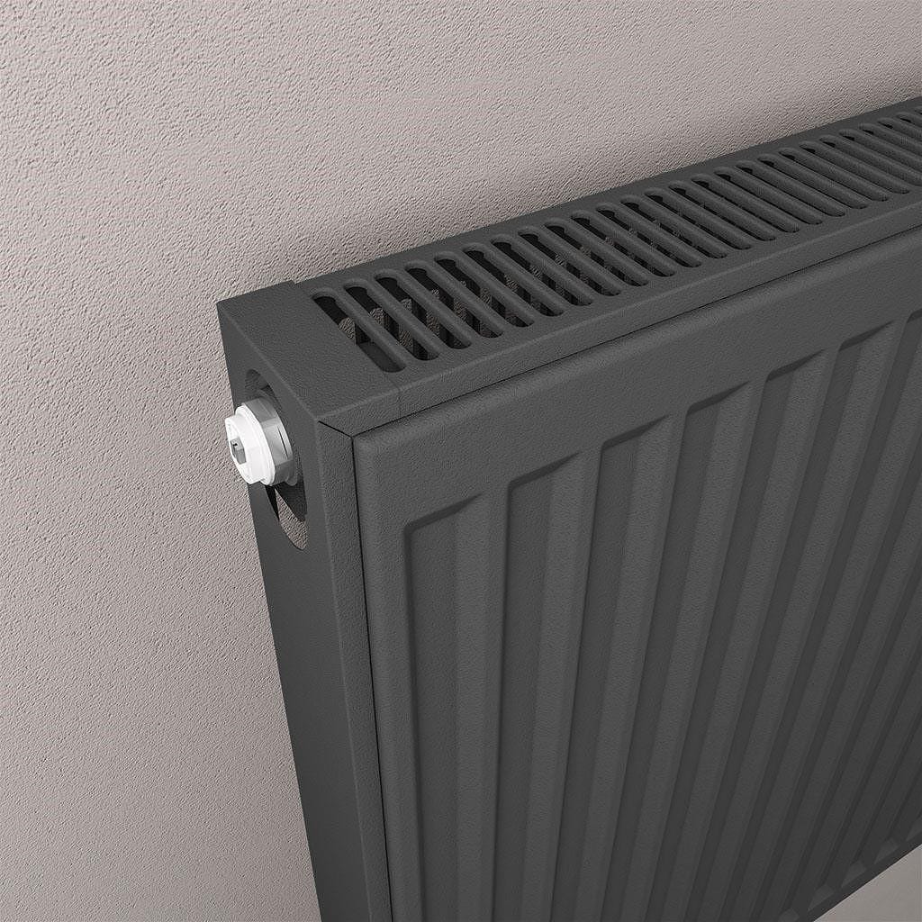 Aquarius Type 11 Aquarius Type 11 Compact Panel Radiator In Matt Black