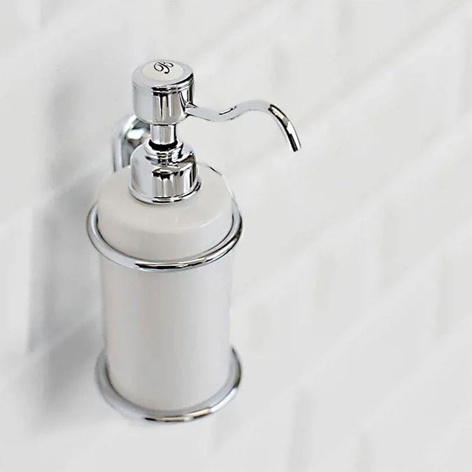 Burlington Soap Dispenser Chrome Burlington Single Soap Dispenser