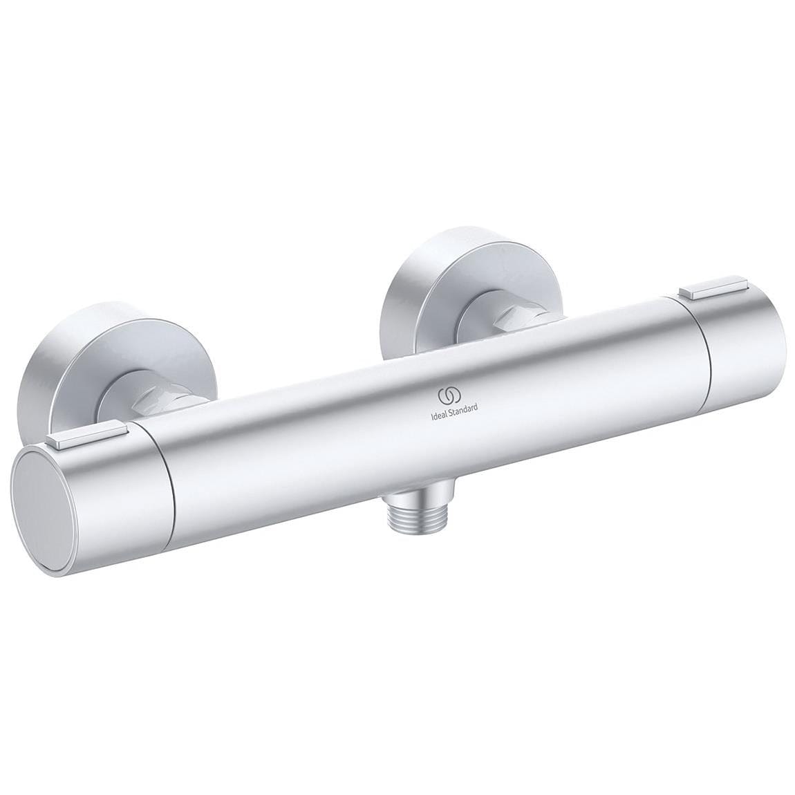 Ideal Standard Exposed Shower Valve Silver Ideal Standard Ceratherm ALU+ 1 Outlet Exposed Shower Bar Valve