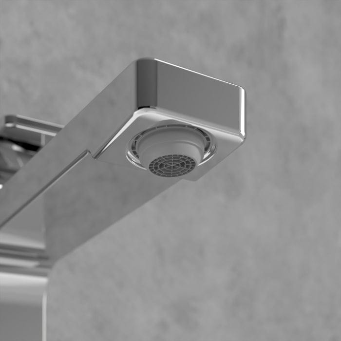 Villeroy & Boch Tall Basin Tap Villeroy & Boch Architectura Square Tall  Basin Mixer Tap with Pop-Up Waste