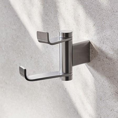 Miller Robe Hook Brushed Nickel Miller Miami Swivel Robe Hook
