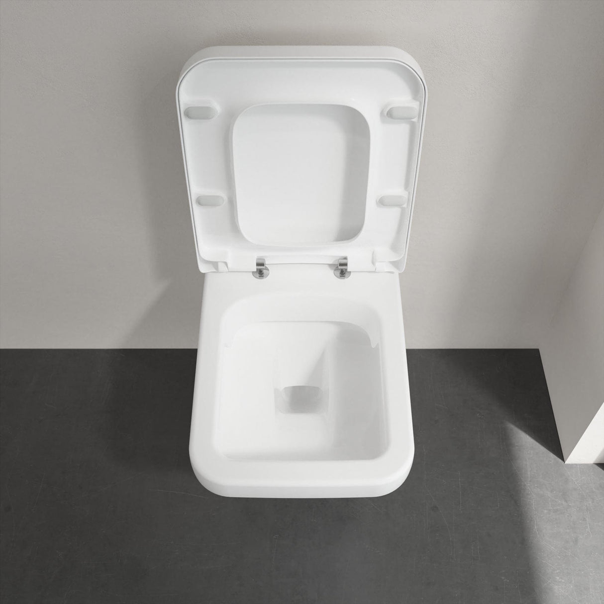 Villeroy & Boch Toilet Seat Villeroy & Boch Architectura Soft Close Toilet Seat with QuickRelease in White Alpin