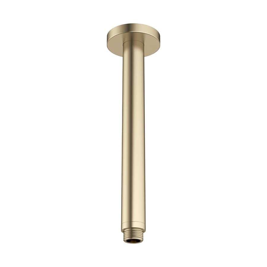 Crosswater Fixed Shower Arm Brushed Brass Crosswater MPRO 200mm Ceiling Shower Arm