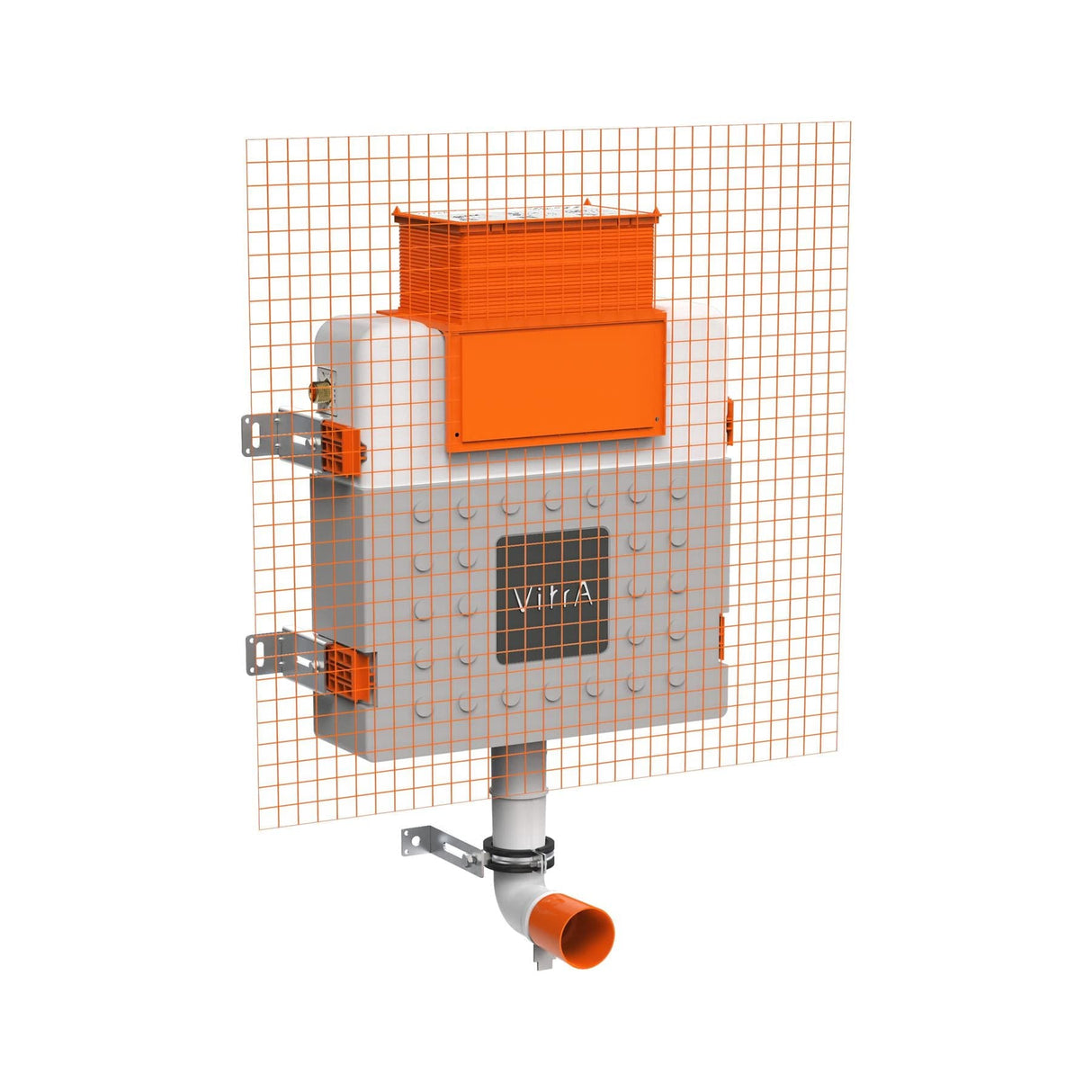 Vitra Concealed Cistern VitrA V-Fix Prime Reduced Height 980mm Concealed Cistern 3/6 Litre Flush