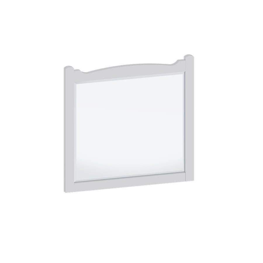 Burlington Standard Mirror 600mm / Varley White Burlington Guild Mirror