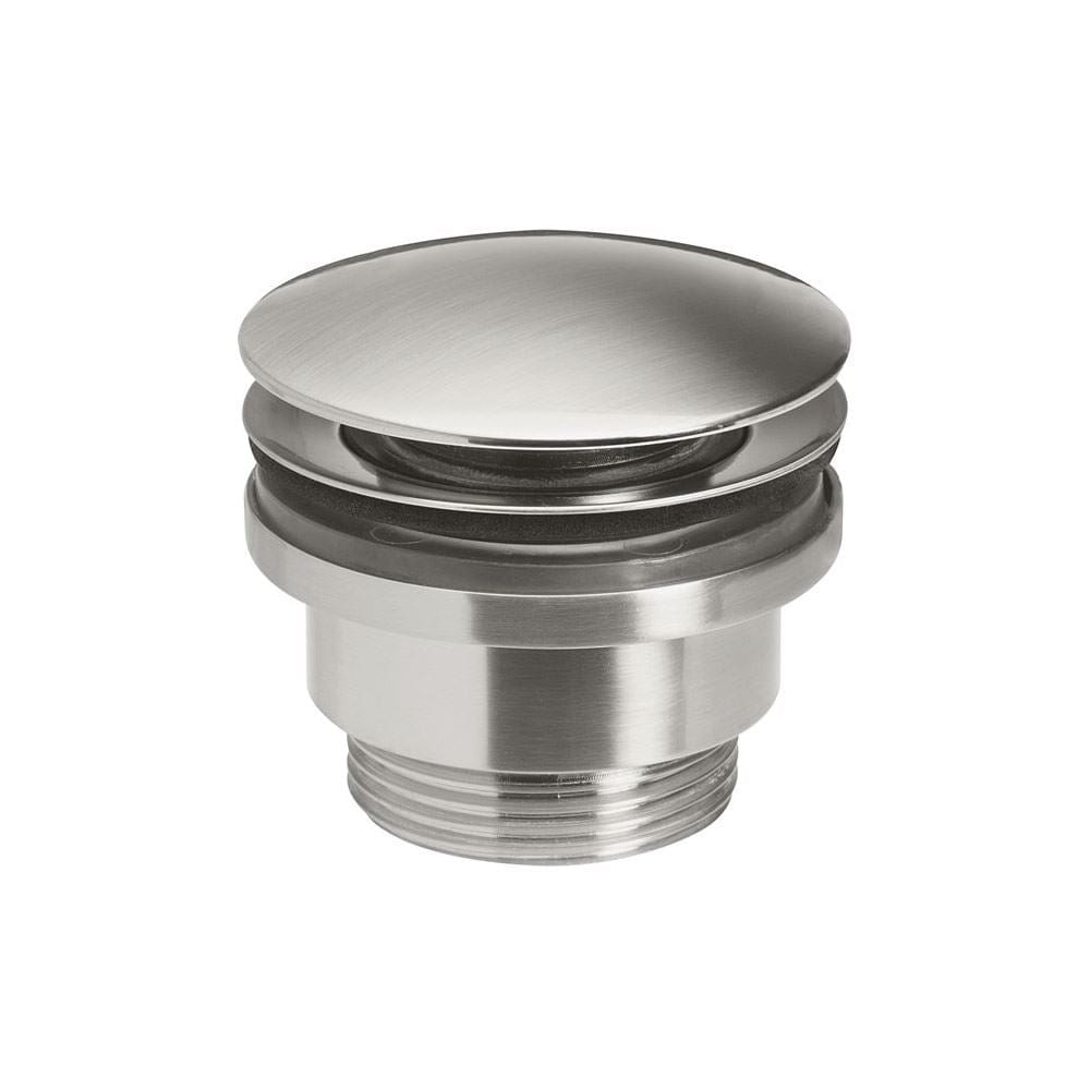 Crosswater Basin Waste Stainless Steel Effect Crosswater Universal Click Clack Basin Waste