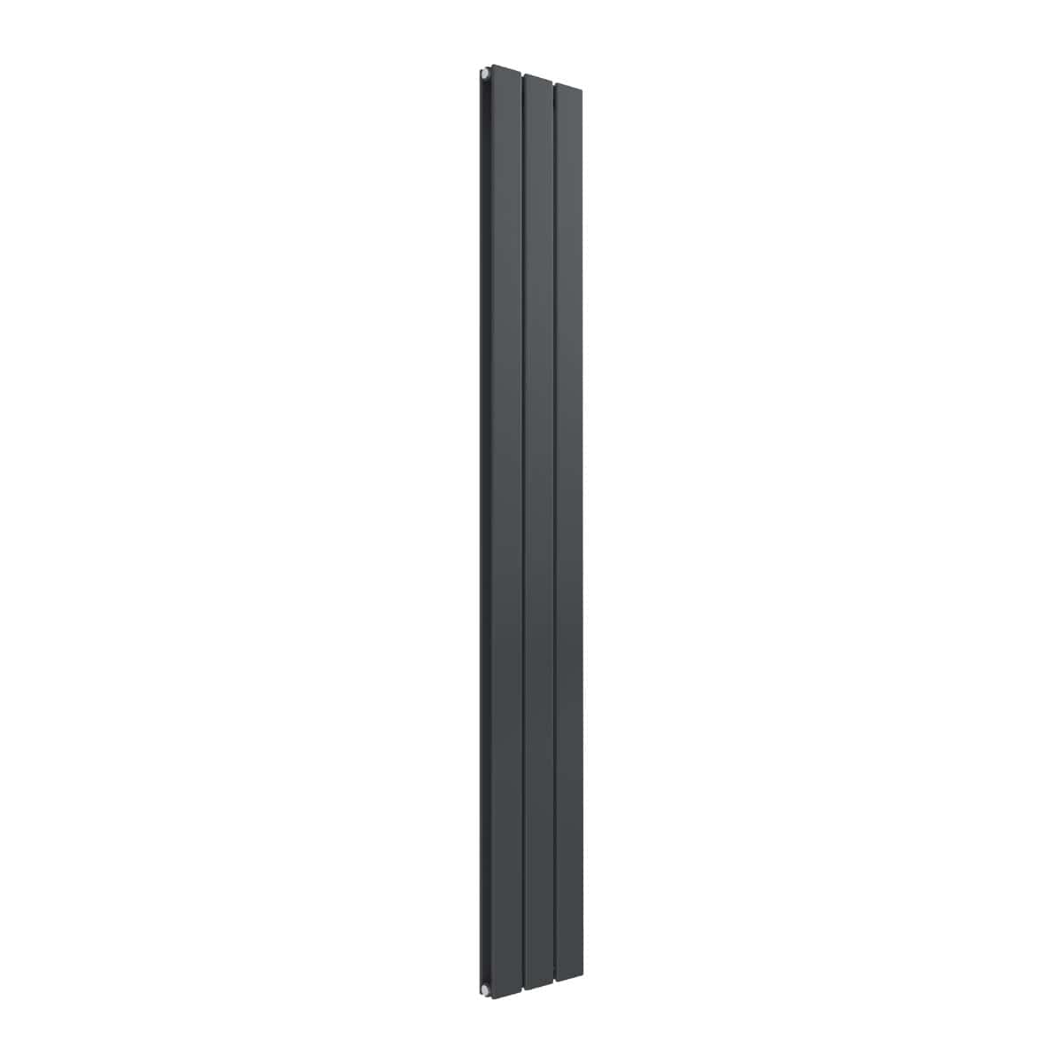 Reina Panel Radiator 1600 x 218mm / Anthracite Reina Flat Vertical Double Panel Radiator