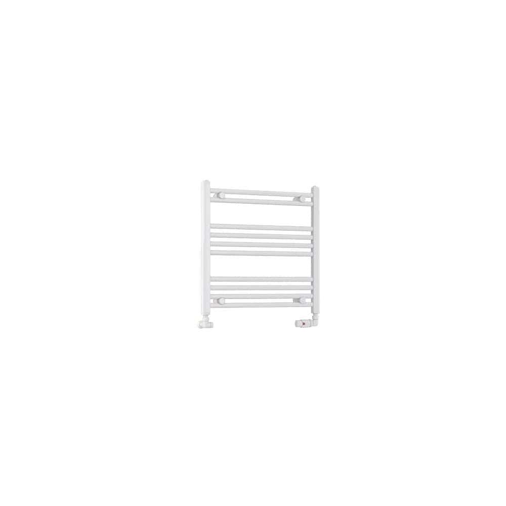 Eastbrook Ladder Rail Eastbrook Wendover Straight Vertical Heated Towel Rail in White