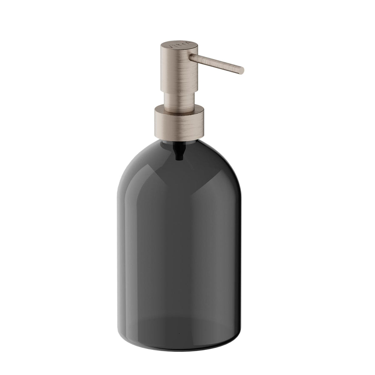 VitrA Soap Dispenser Brushed Nickel VitrA Origin Liquid Soap Dispenser and Holder