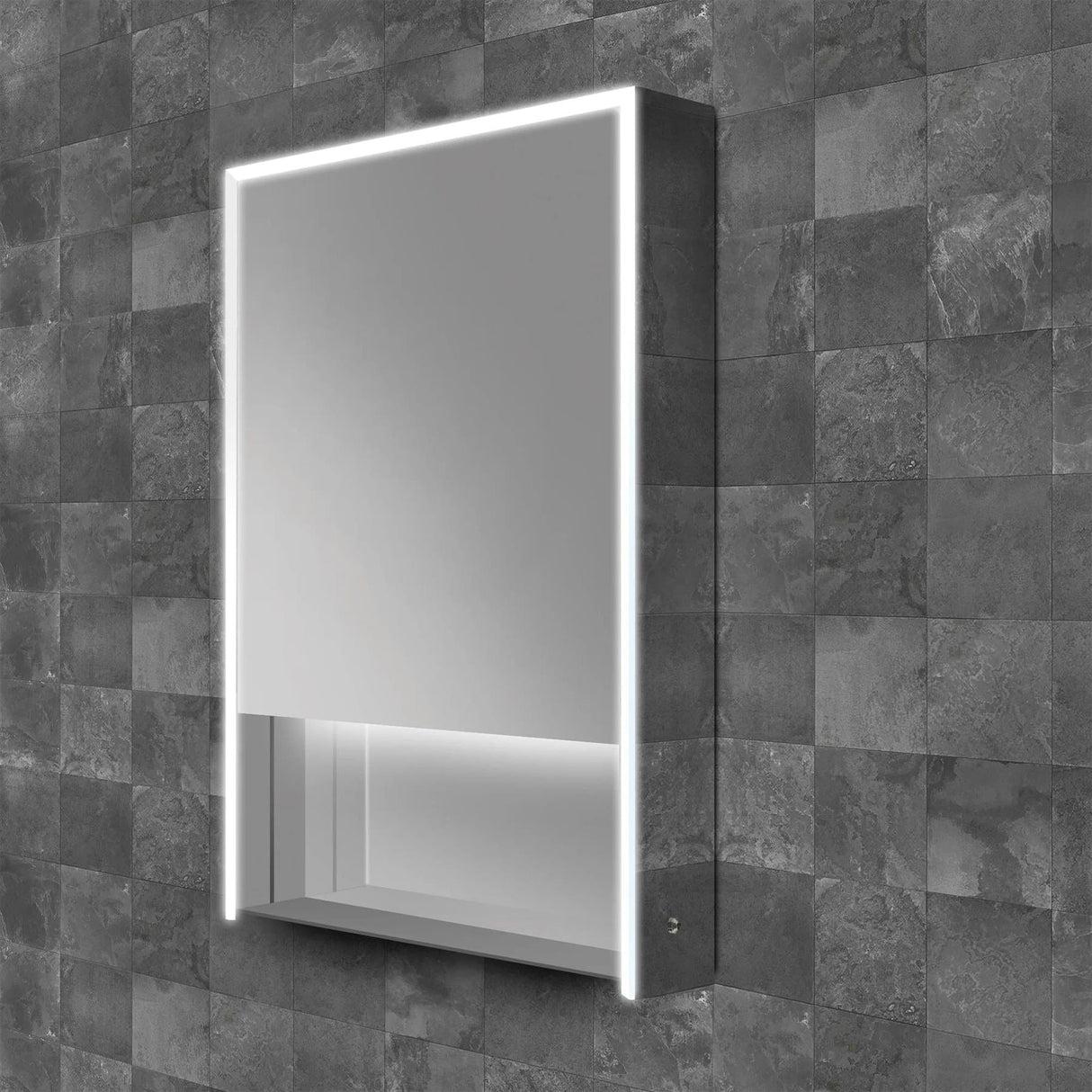 HiB Mirrored Cabinet 500 x 900mm HiB Verve LED Illuminated Mirror Cabinet