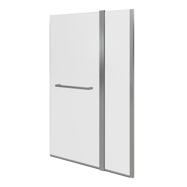 Aquarius Bathrooms Bath Screen Aquarius LevAqua Deluxe Two Panel Folding Bath Screen in Chrome