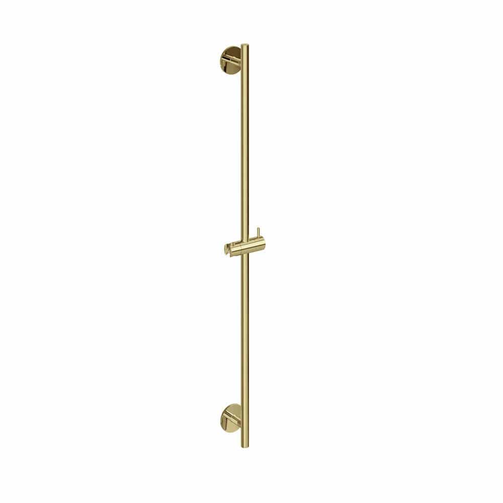 Burlington Shower Riser Rail Gold Burlington Riviera 1000mm Slidebar with Adjustable Bracket
