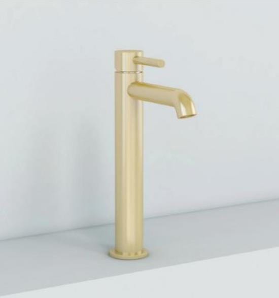 Imex Tall Basin Tap Imex Ravine Tall Basin Mixer Tap with Universal Clicker Waste