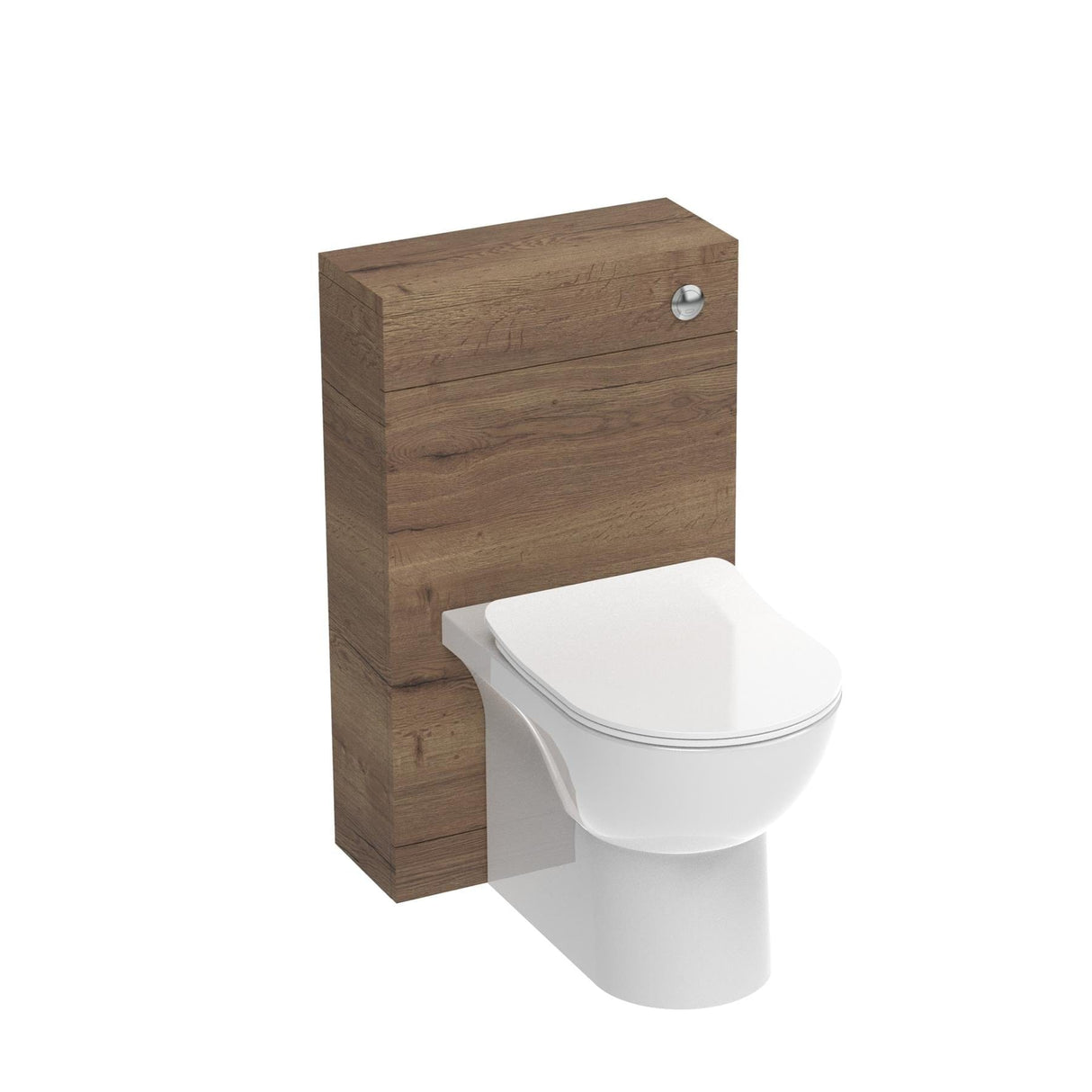 Saneux WC Back To Wall Unit English Oak Saneux Austen WC Unit - 500mm Wide