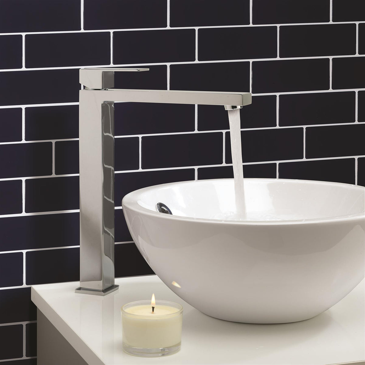 Crosswater Verge Tall Mono Basin Mixer Tap