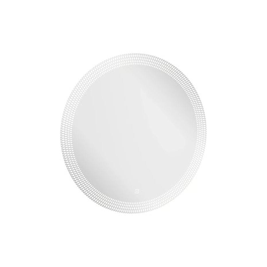Crosswater Illuminated Mirror Crosswater Canvass LED Illuminated Round Mirror