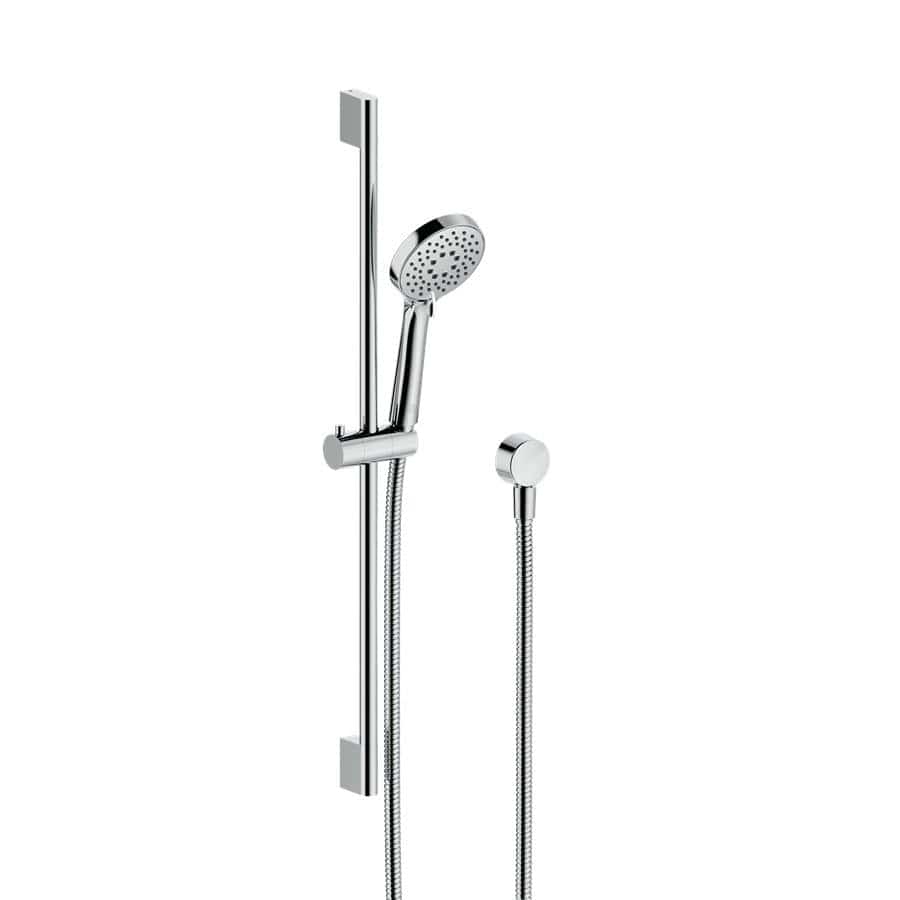 Britton Shower Riser Rail Chrome Britton Hoxton 2.0 Shower Set with Slide Rail and Outlet Elbow